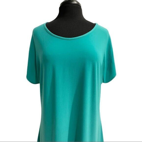 𝅺blossom By P Embellished Cold Shoulder Tunic Sz L - Picture 2 of 11